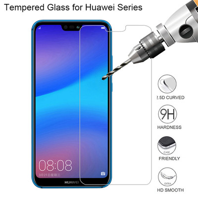 2Pcs Tempered Glass For Huawei P30 P20 lite Y6 P Smart 2019 Mate 20 Screen Protector On honor