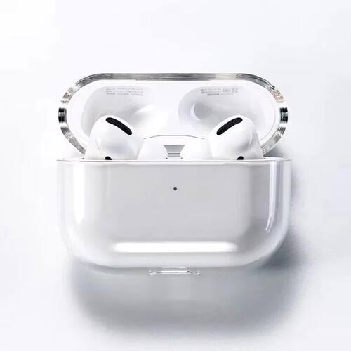 PC Hard Transparent Protective Cover For Apple AirPods Pro
