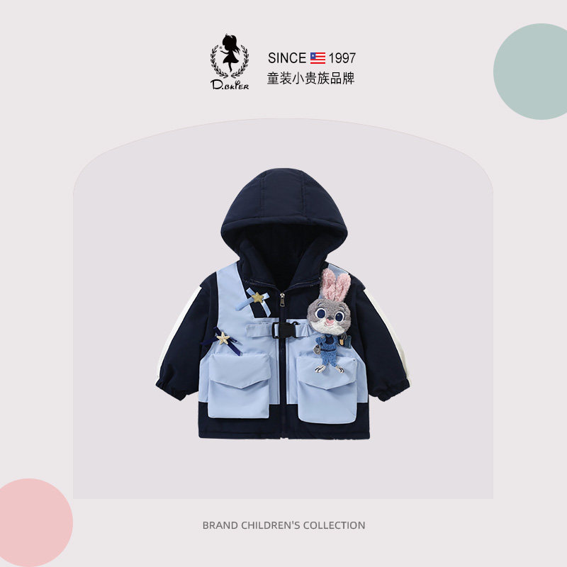 sesameclub童装女童朱迪兔子外套