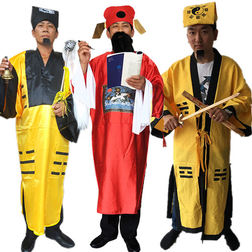 成人道士服装判官衣服款式多多