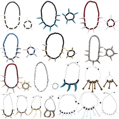 如羿野人土著人印第安项链