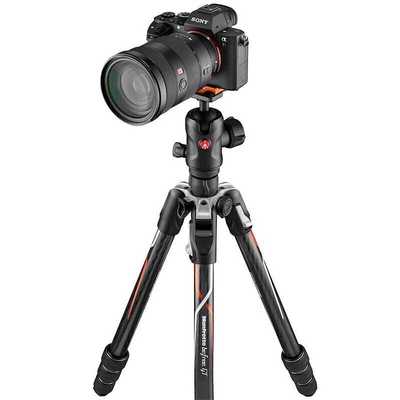 曼富图（Manfrotto）MKBFRTC4GTA-BH Befree GT碳纤维三脚架套装
