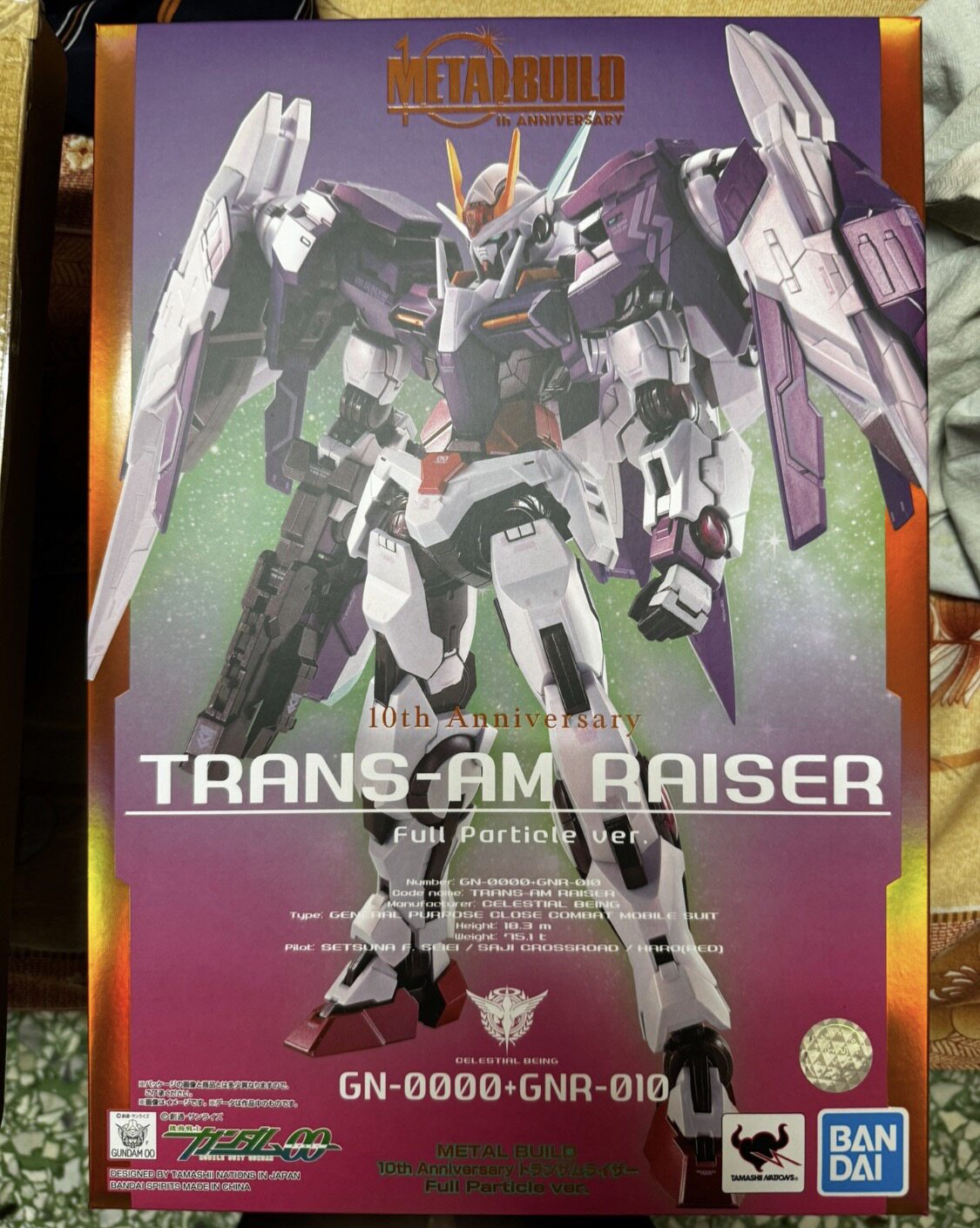 万代 10周年 会场限定 MB系列 METAL BUILD 三红 OOR 00R 高达