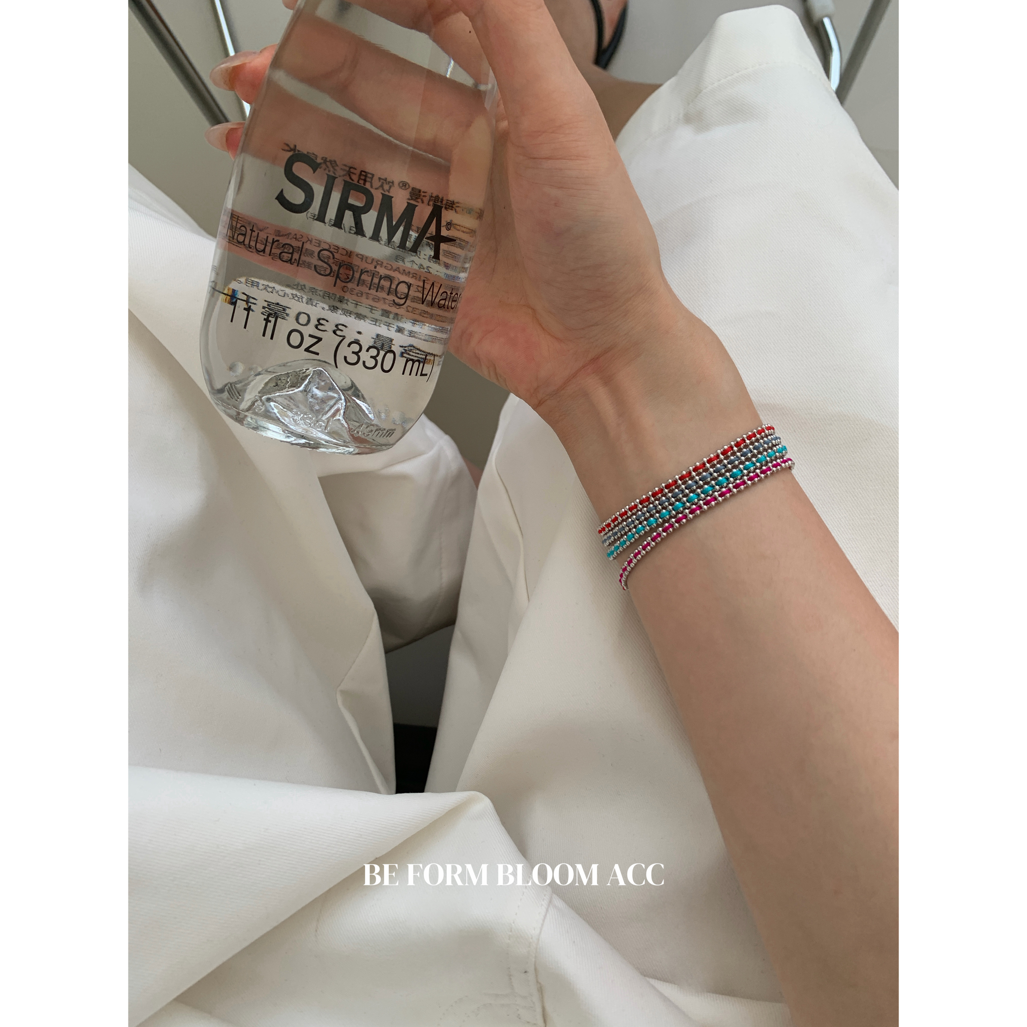 好运手链~精致极细编织布艺手绳简约百搭叠戴彩色手串ins风手饰