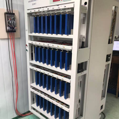 专测方形国轩，亿纬大单体电池分容柜5V30A128通道动力回馈型