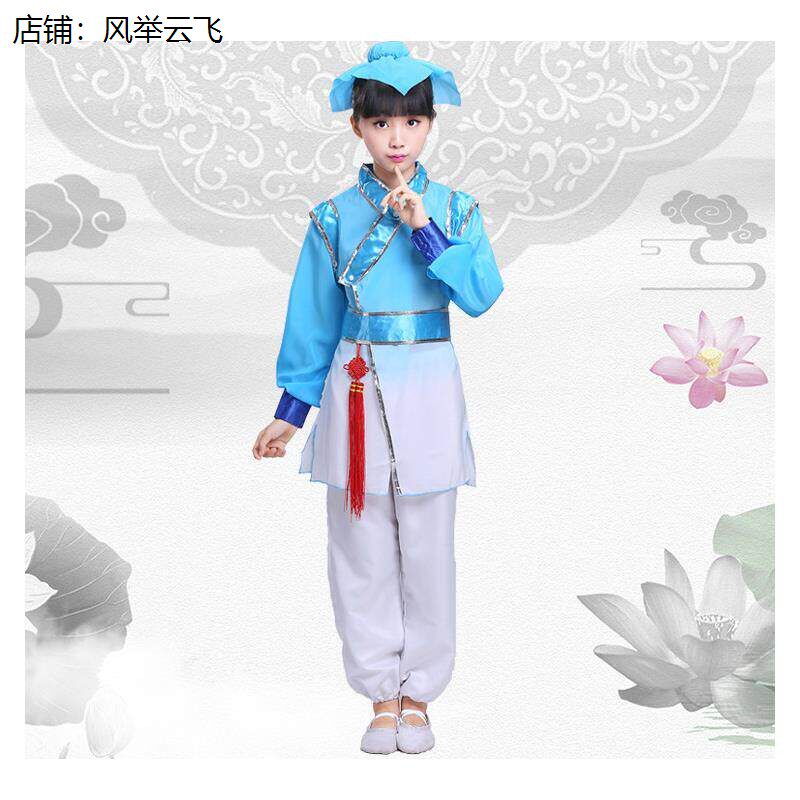 儿童古装汉服幼儿国学弟