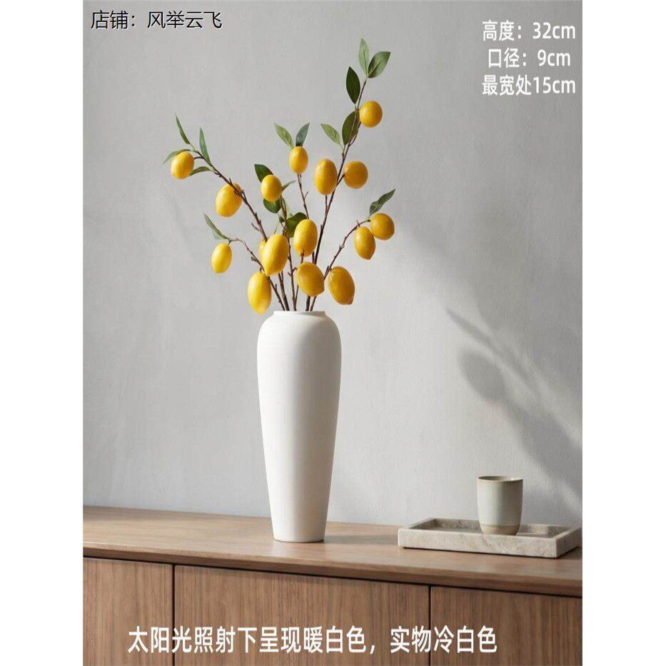 陶瓷粗陶复古黑色陶罐花