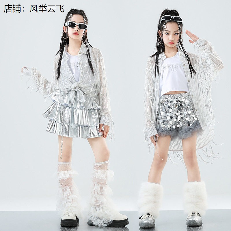 2026新款爵士舞服装女童