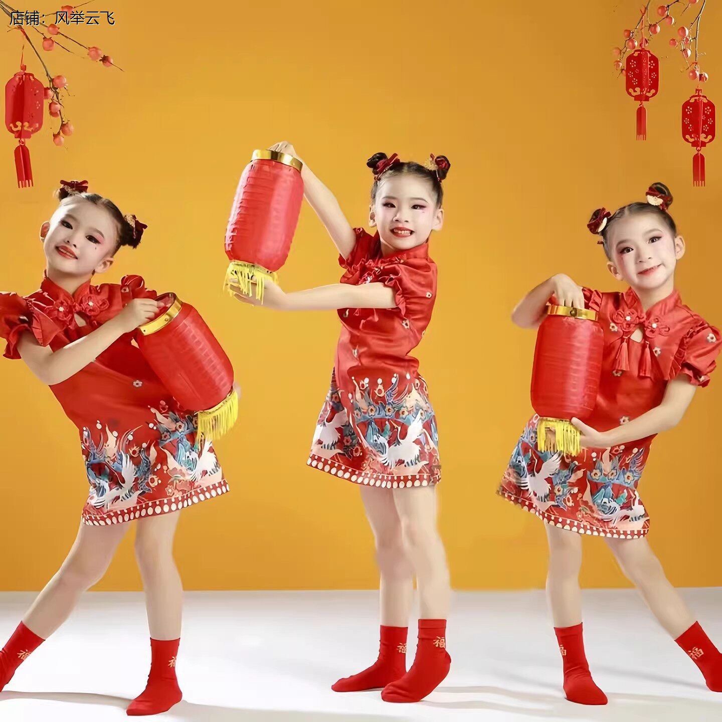 六一儿童演出服中国风舞