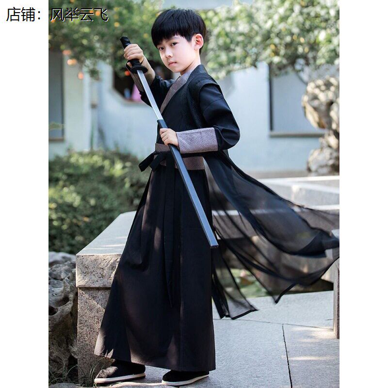 男童汉服儿童古装侠客套