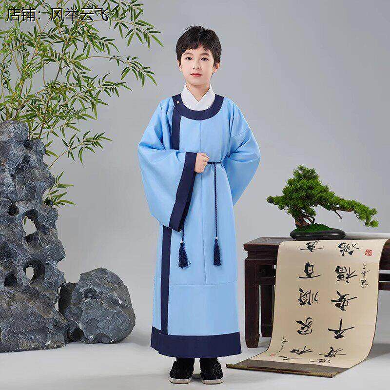 儿童汉服男童幼儿国学园