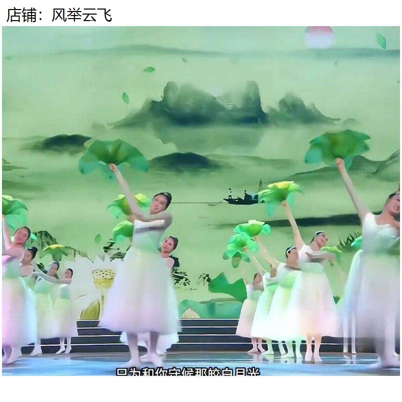 新款小荷风采荷塘月色演