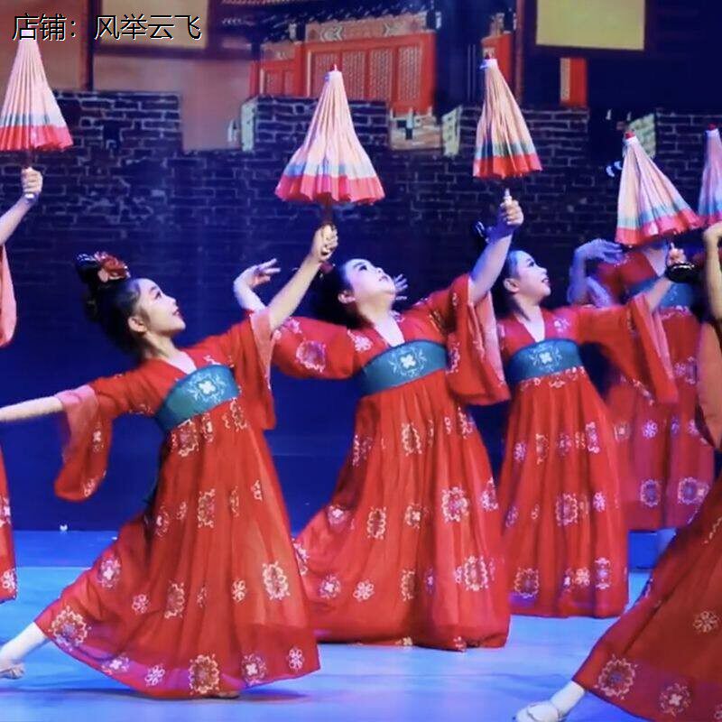 百舞惊鸿舞蹈演出服汉唐