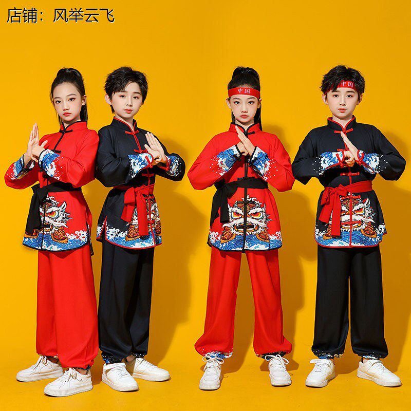 儿童武术练功服幼夫训中