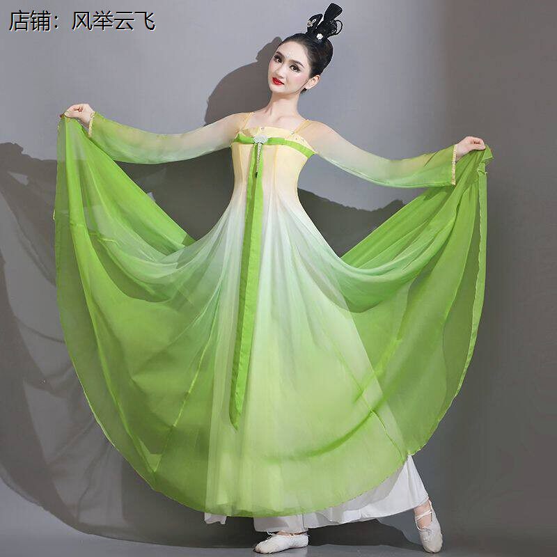 古典舞演出服女飘逸中国