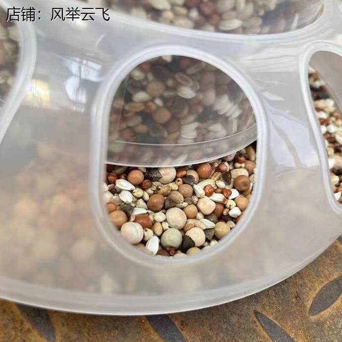 透明小鸡食槽自动漏食器