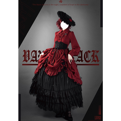 哥特式吸血鬼lolita提拉摆