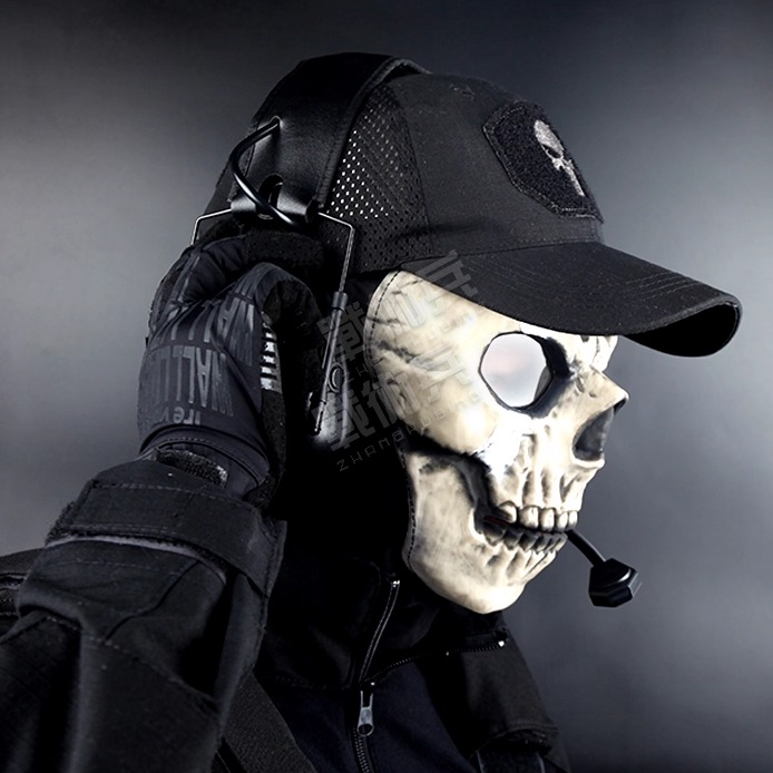 cs下场】简约骷髅面具防护套装