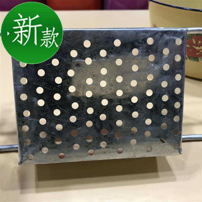 做米凉虾凉虾漏勺带a尾巴漏盆专用漏瓢商用家用做漏鱼鱼的工具大