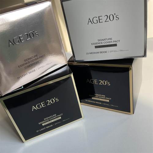 带替换芯age20s粉底精华持久控油