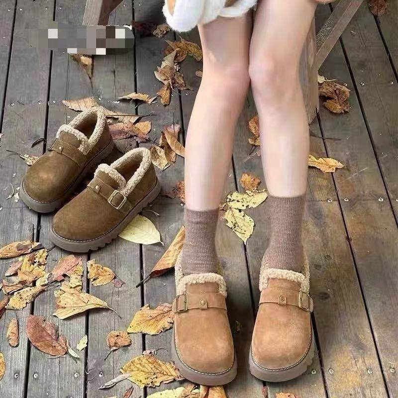 迪家 牛皮 加绒博肯鞋69266,女鞋,勃肯鞋/软木鞋,淘宝优惠券,粉丝福利购,淘宝优惠卷