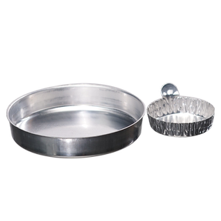 垒固带手柄铝制称量皿 铝箔称量盘 秤量船粉末液体称量化学实验室用品