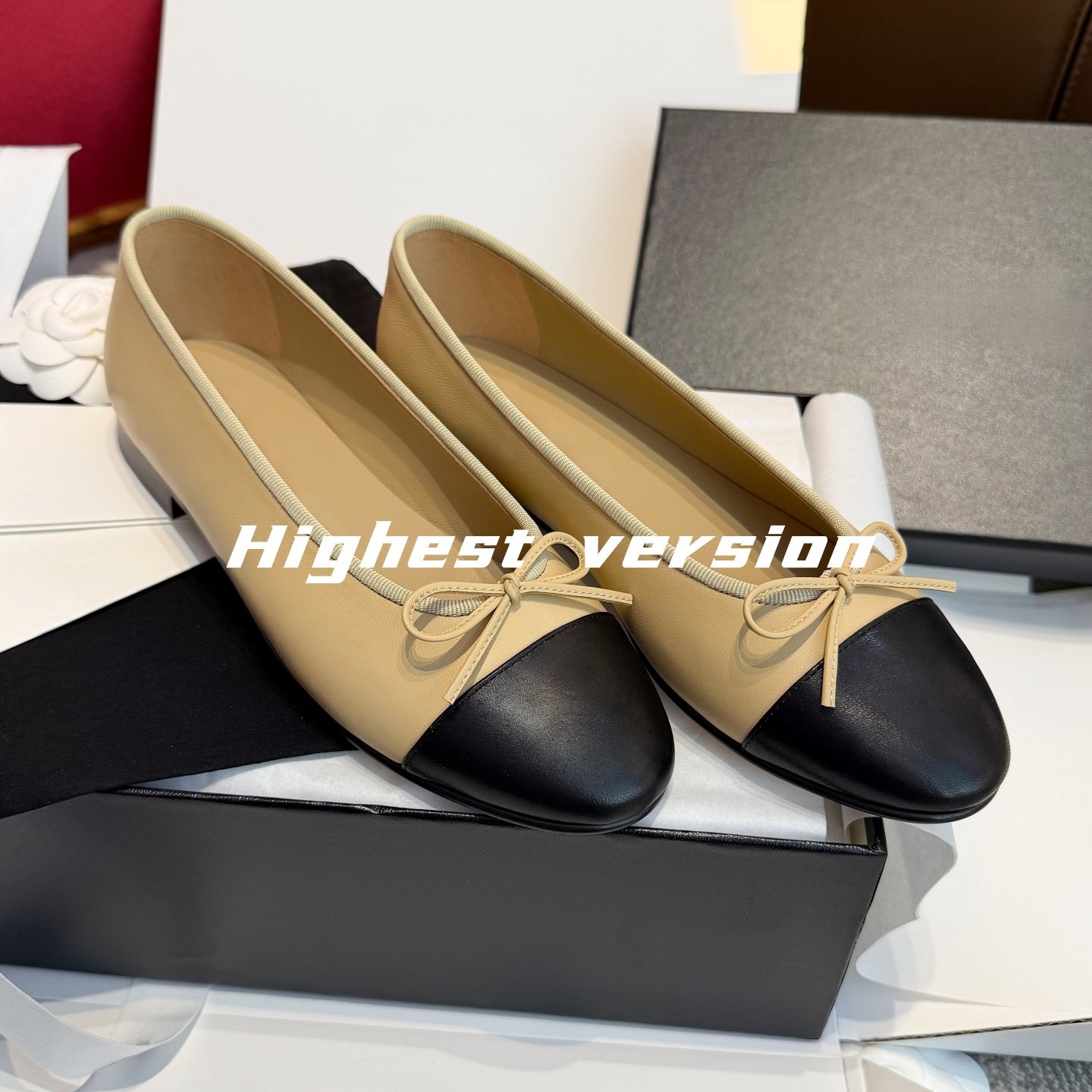 【Highest version】小香风蝴蝶结芭蕾舞鞋单鞋玛丽珍平底鞋女鞋,女鞋,时尚芭蕾鞋,淘宝优惠券,粉丝福利购,淘宝优惠卷