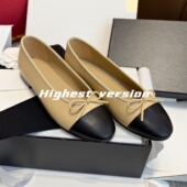 玛丽珍平底鞋 女鞋 小香风蝴蝶结芭蕾舞鞋 单鞋 Highest version