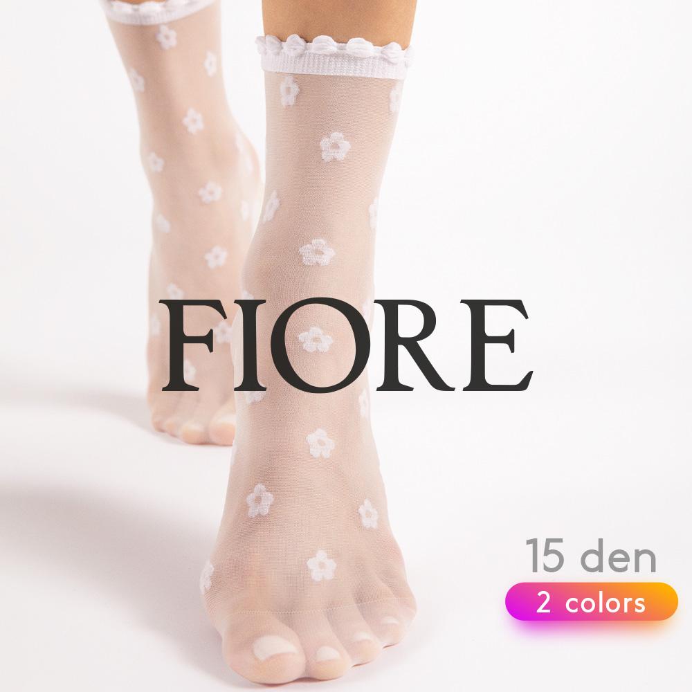 Fiore中筒袜女款纯丝春秋款