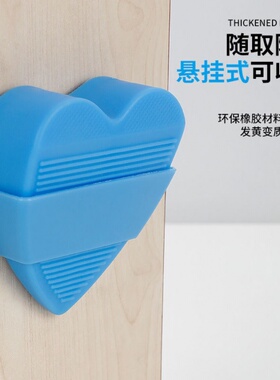 门挡免打孔阻门器门吸硅胶顶门器门把手防撞垫挡门塞门锲子防风