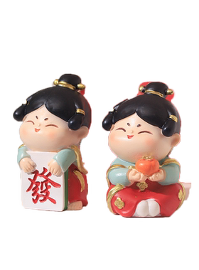 国潮风小摆件解压娃娃