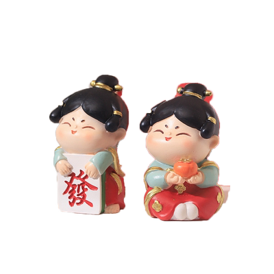 国潮风小摆件解压娃娃