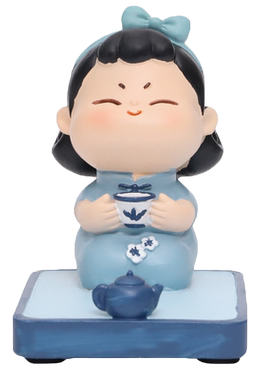 唐仕女创意手机支架小摆件