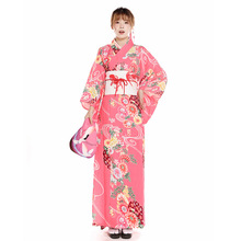 2021新品日本和服女传统正装小纹和服印花和服改良版