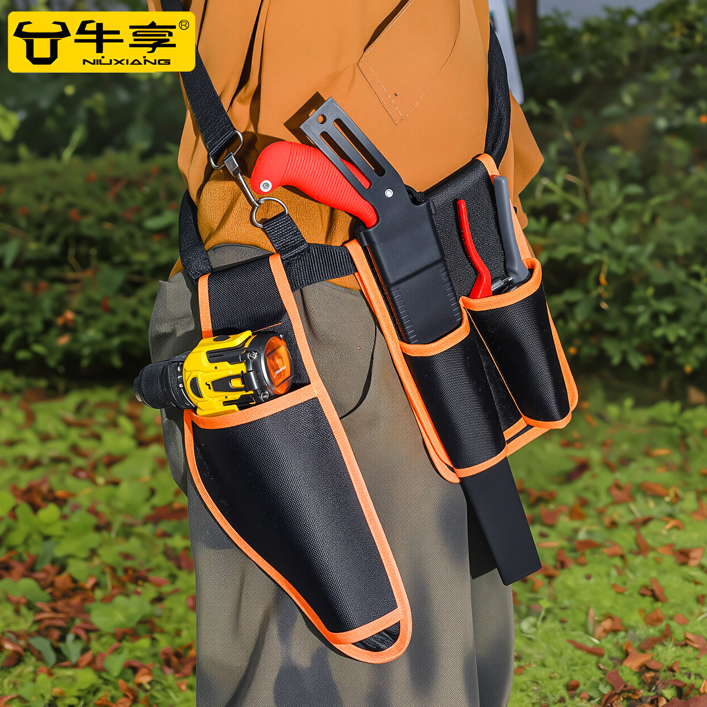 果树修剪腰包多功能三兜工具包专用全套果园修剪工具包园林工具包,五金/工具,工具包,淘宝优惠券,粉丝福利购,淘宝优惠卷