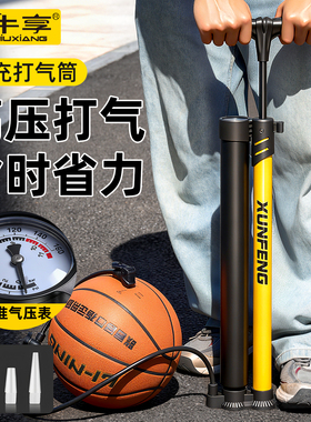 新款双管高压打气筒美法嘴爆冲气管子自行车电动汽车通用充气泵筒