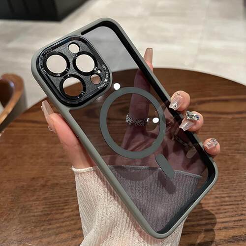 鹰眼Magsafe磁吸适用苹果17promax手机壳新款iPhone16pro全包百搭精孔14透明15硅胶11防摔13高级感男女12网红