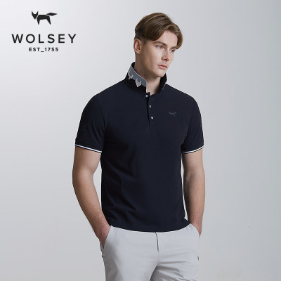 Wolsey怀依WYE速干Polo衫印花领