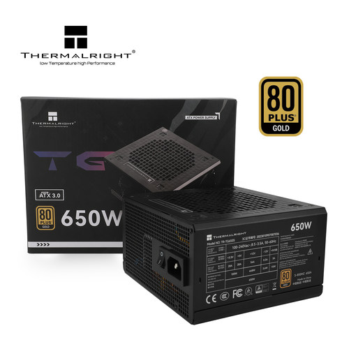 利民TG650S电脑电源650W金牌直出