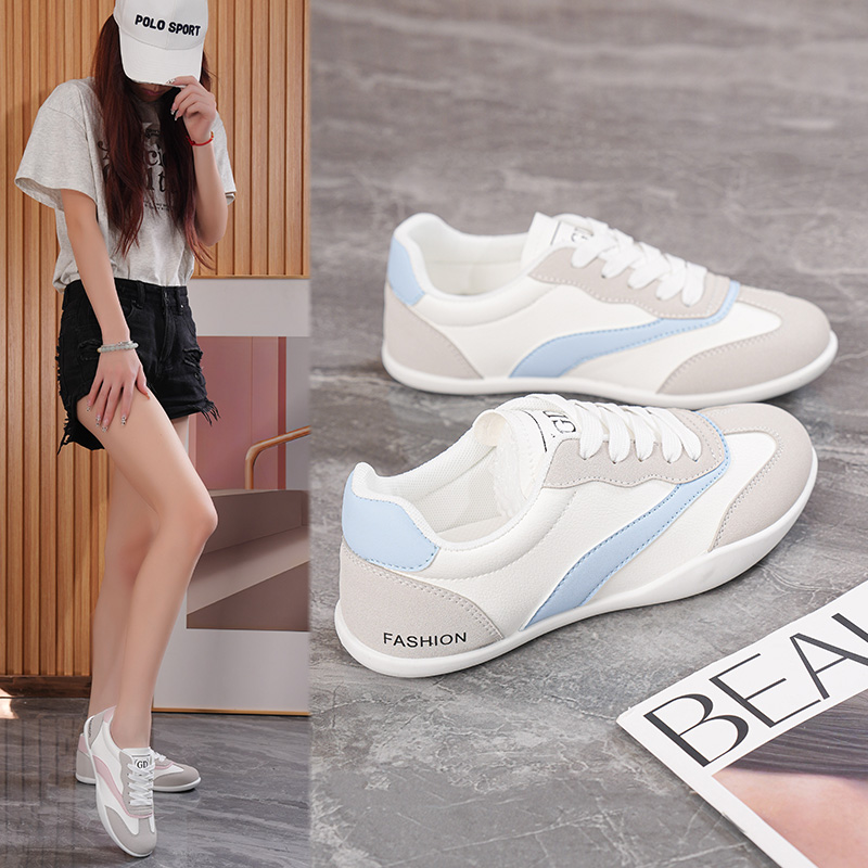 德训鞋女2025夏季新款轻便软底小白鞋运动休闲鞋阿甘女鞋爆款