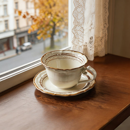 英式轻奢陶瓷咖啡杯喝水杯茶具