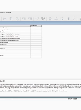 simapro9.0开发版安装包即装即用 自带ecoinvient3数据库