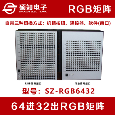 硕知64进32出RGB矩阵切换器