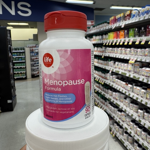 加拿大直邮Life Brand更年期配方90粒胶囊缓解潮热盗汗视频购买