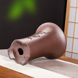 喇叭口收腰精品兰花盆慧兰建兰春兰悬崖飘枝绿植造景花盆