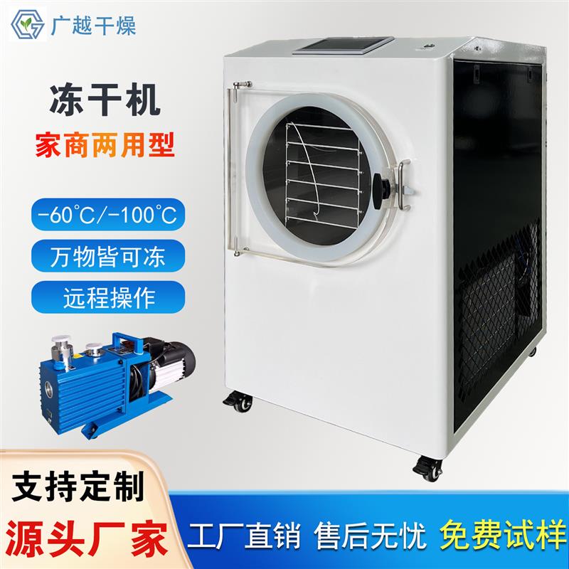 冻干机家用小型果蔬药品实验室宠物食品冻干机商用真空冷冻干燥机