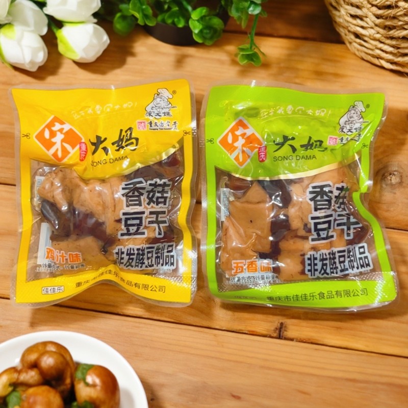 宋大妈香菇豆干鸡汁味五香味独立小包装散称豆制品豆腐干小吃零