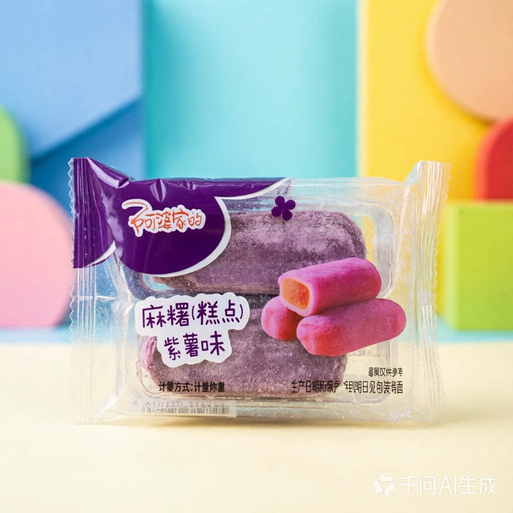 阿婆家的麻薯紫薯味