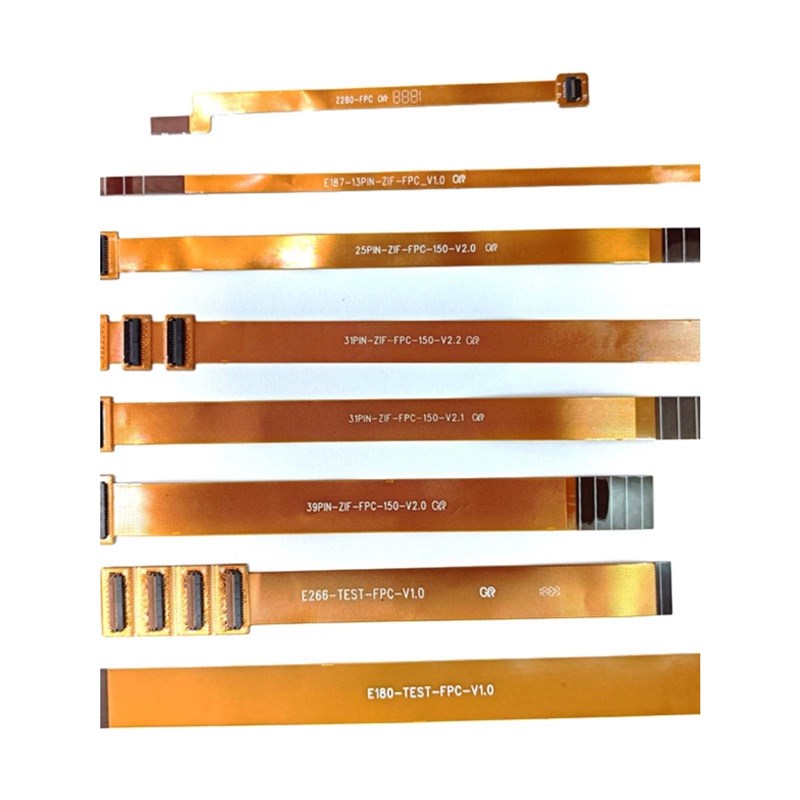 0.3/0.5间距测试排线13/2t5/31/39/45pin芯btb带zif连接器延长转