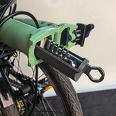 Pline小布自行车隐藏式 扳手维修补胎工具收纳盒 适用Brompton